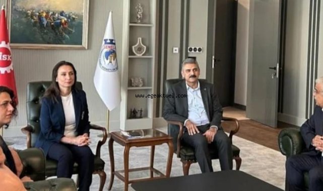 DEM Parti'den DİSK'e ziyaret