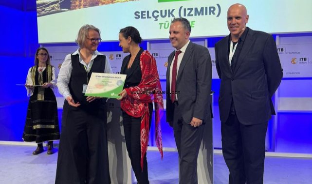 Efes Selçuk’a ITB Berlin Turizm Fuarı’nda Green Destination ödülü