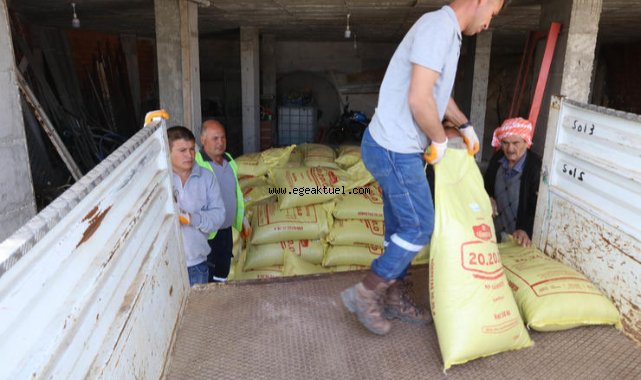Güzelbahçe Belediyesi’nden Çiftçiye Desteğe Devam