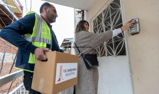 Karşıyaka Belediyesi’nden ihtiyaç sahiplerine Ramazan kolisi