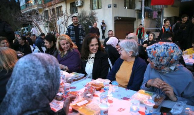 Karşıyaka’da iftar dayanışması