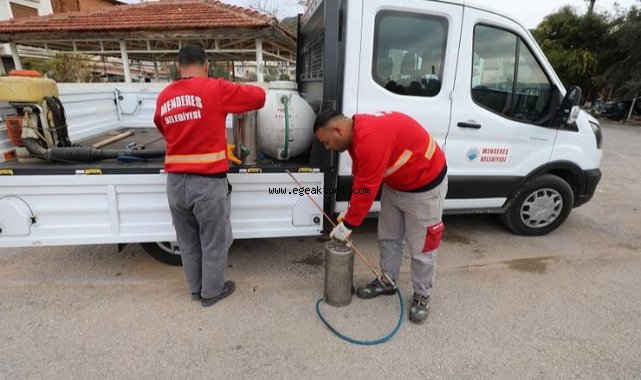 Menderes’te Haşere ile Mücadele Başladı