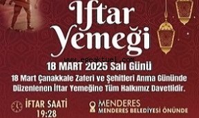 Menderes’te Şehitler Anısına İftar