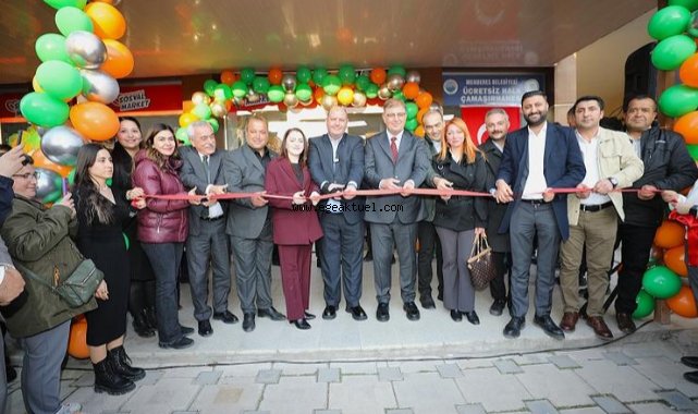 Menderes’te Sosyal Market ve Çamaşırhane Açıldı.