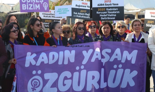 Türkiye’de ilk; Güzelbahçe’de 8 Mart’ta Tersine Yürüyüş Düzenlendi