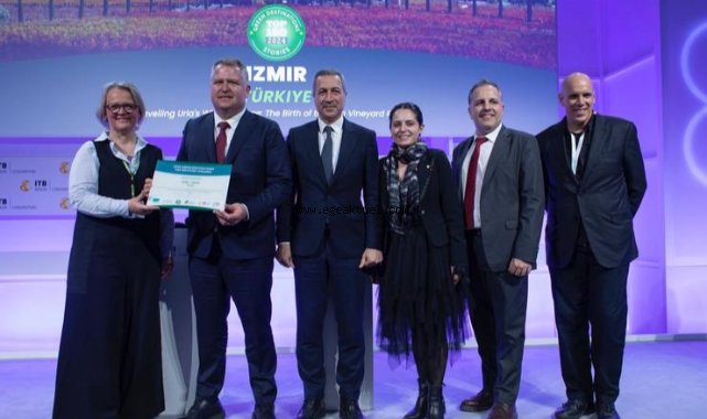 Urla Bağ Yolu ITB Berlin’de “Halkın Seçimi” ödülünü aldı
