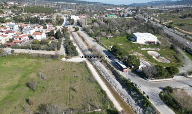 Yarımada’da dereler ıslah edildi