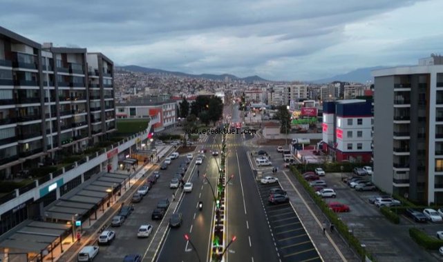 Eski Havaalanı Caddesi güvenli, konforlu ve ışıl ışıl