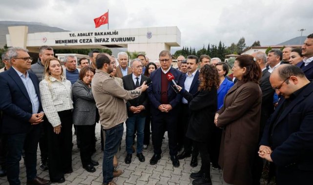 İzmir Büyükşehir Belediye Başkanı Tugay, tutuklu gençleri ziyaret etti