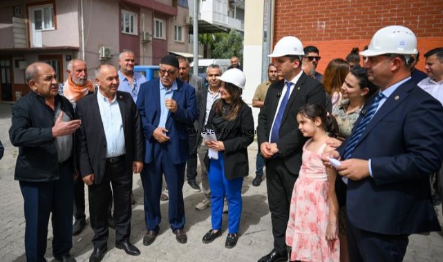 Başkan Eşki ve Milletvekili Arslan sahada