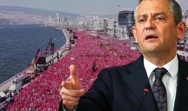 Büyük İzmir mitingine saatler kaldı: Özgür Özel'den yurttaşlara çağrı!