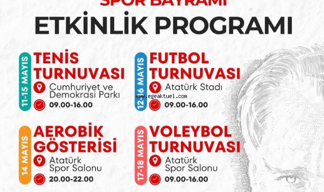 Çiğli’de 19 Mayıs coşkusu başlıyor
