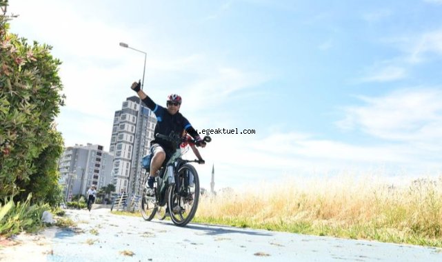 Çiğli’de pedallar doğa için döndü