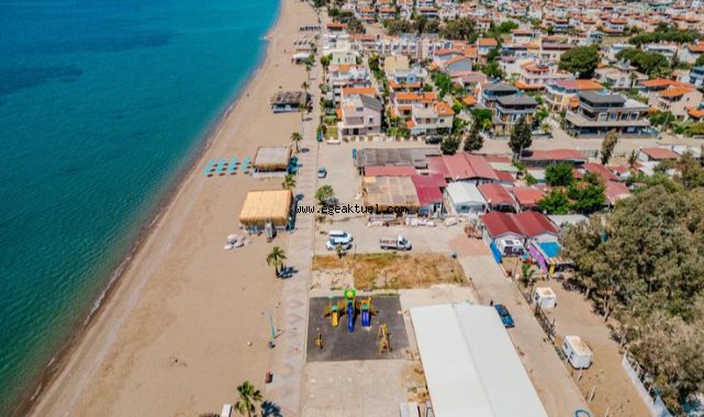 Seferihisar Belediyesi’nden Ürkmez’e denize sıfır sosyal tesis