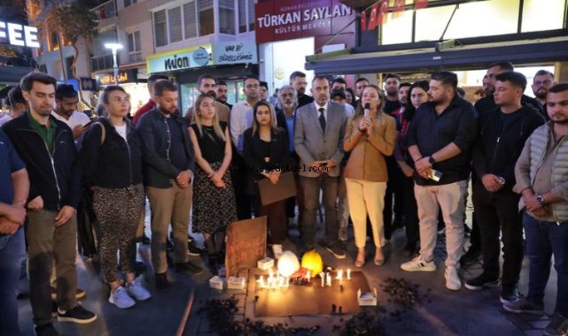 Soma’da hayatını kaybeden 301 madenci Konak’ta anıldı