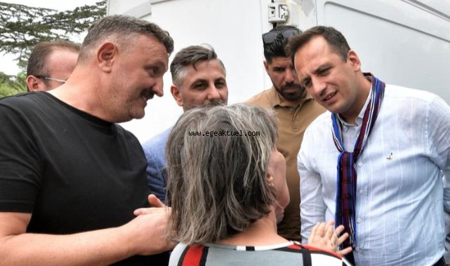Başkan Eşki Karadeniz rüzgarına eşlik etti