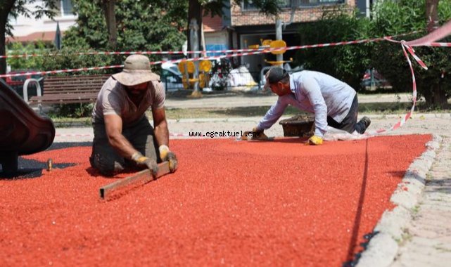 Bayraklı’ya 7 yeni park
