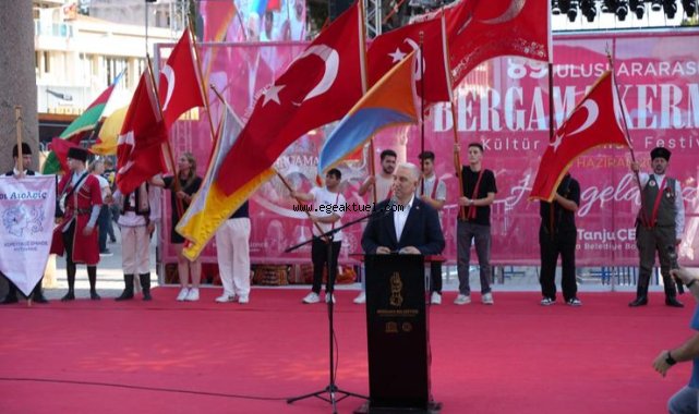 Bergama Kermesi 89. Kez coşkuyla gerçekleşti