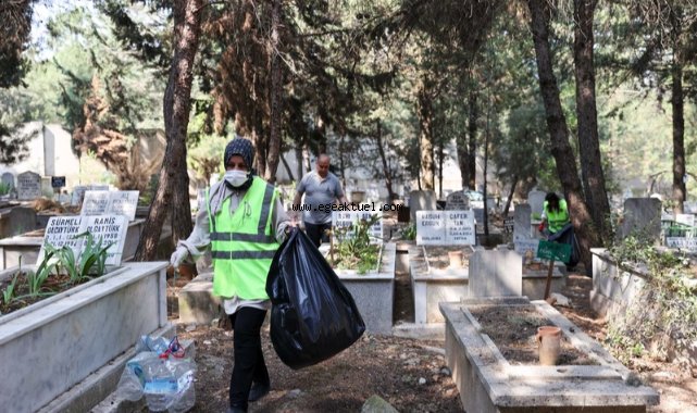 Buca’da bayram öncesi temizlik seferberliği