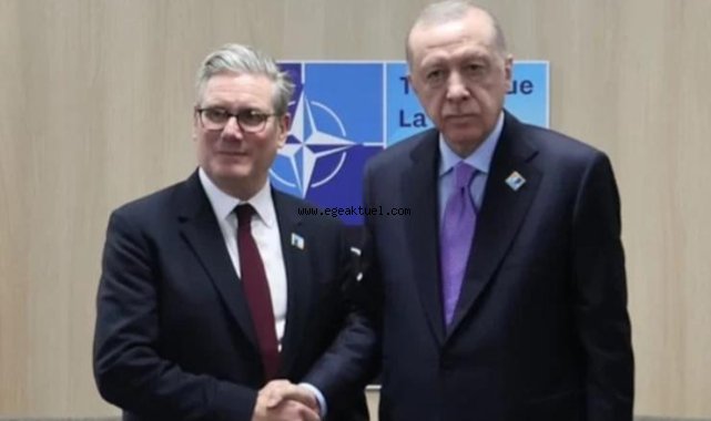 Erdoğan ve İngiltere Başbakanı görüştü