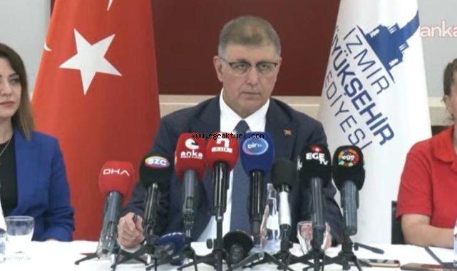  İzmir Büyükşehir Belediyesi Başkanı Cemil Tugay açıklama yaptı