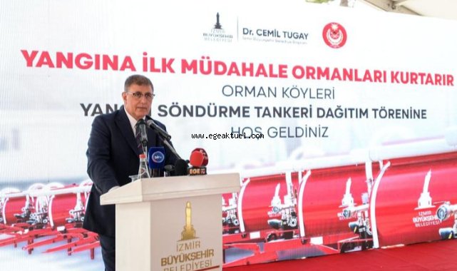 İzmir Büyükşehir Belediyesi, yangınlar için acil eylem planı hazırladı