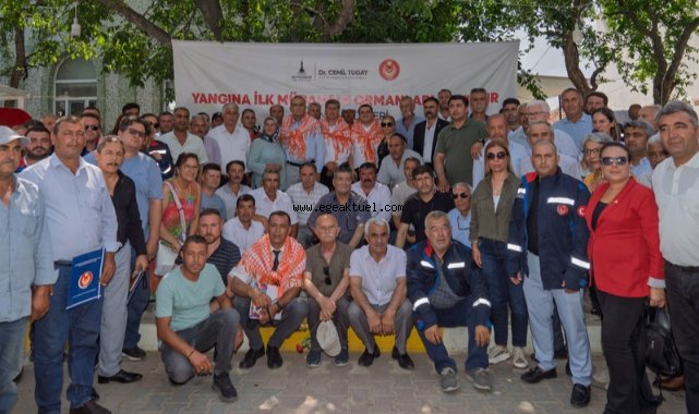 İzmir Büyükşehir Belediyesi yangınlarla mücadelesini güçlendiriyor