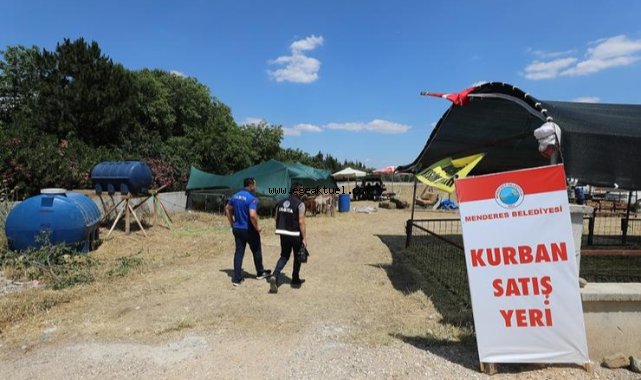 Menderes Belediyesi, Zabıtasından Kurban Denetimi