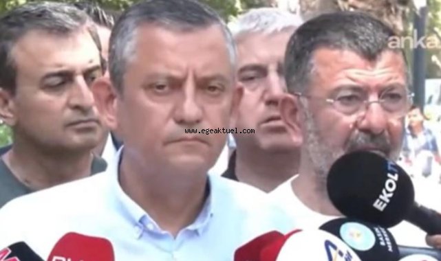 Özel'den Erdoğan'a 'Gaziosmanpaşa' tepkisi