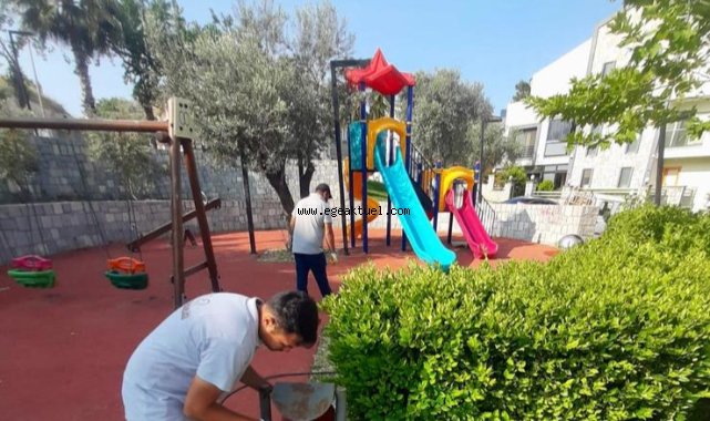 Urla’da yoğun mesai