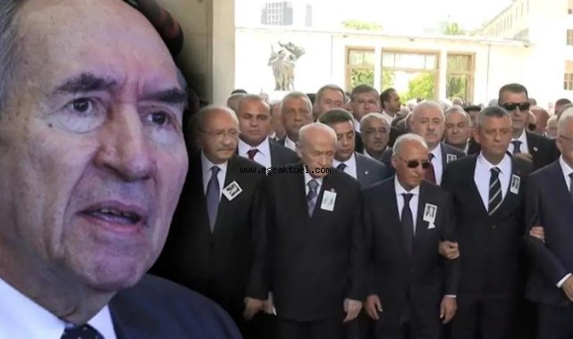 Altan Öymen için TBMM'de cenaze töreni: