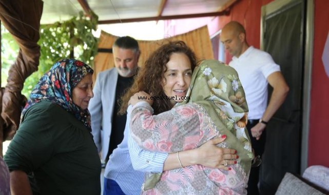 Başkan Ünsal’dan Sancaklı’ya dayanışma ziyareti