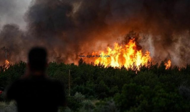 Çeşme yangını 3'üncü gününde kontrol altına alındı