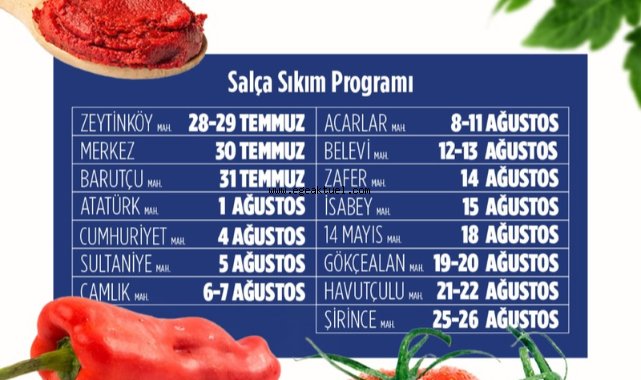 Efes Selçuk’ta Kışlık Salça Hazırlıkları Başlıyor