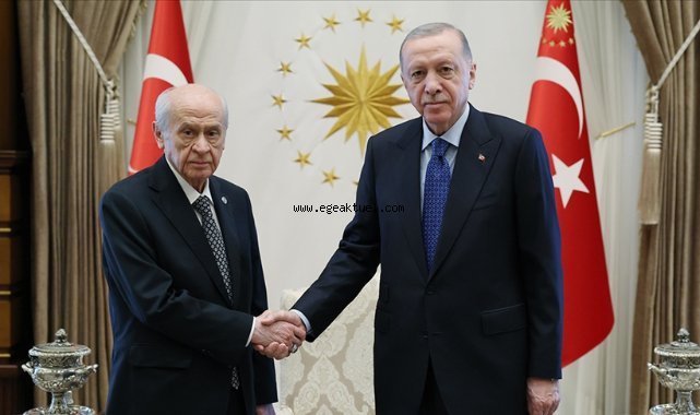  Erdoğan, Bahçeli'yi kabul etti