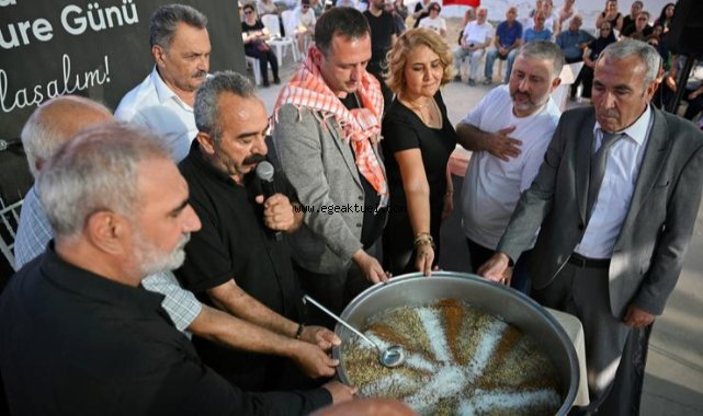 Gökdere’de aşure sofrası birlik ve aşk ile kuruldu