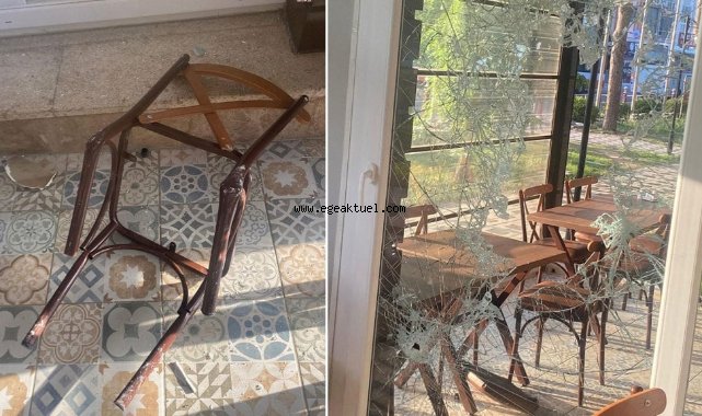 Menderes’te Kent Lokantası’na saldırı