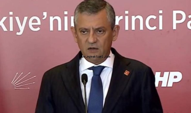 Özel'den ilk açıklama