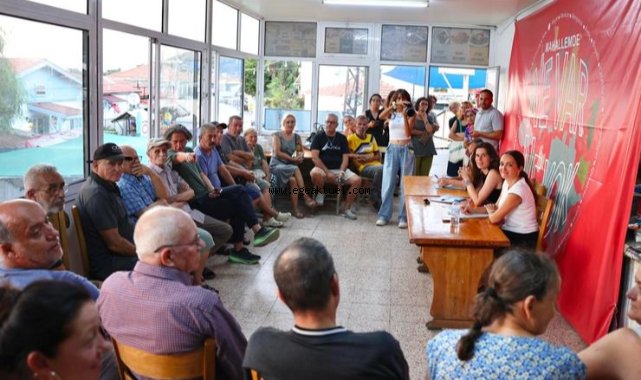 Başkan Denizli’den Ildır’da Ne Var Ne Yok Buluşması