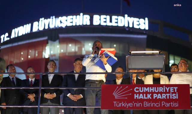 CHP'den miting hamlesi.