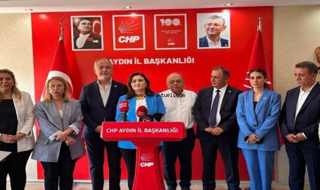 CHP heyeti Aydın'da net konuştu: 'Ne susarız ne de boyun eğeriz!'