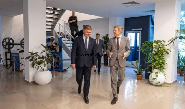 Hollanda Büyükelçisi Wijnands Başkan Tugay’ı Ziyaret Etti