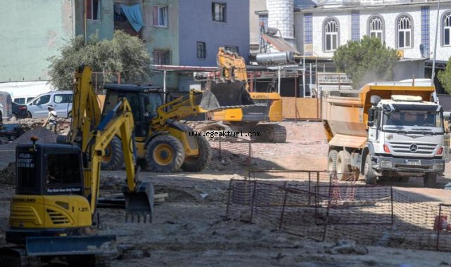 Karabağlar trafiğine nefes aldıracak yeni imar yolunda yüzde 70 ilerleme sağlandı