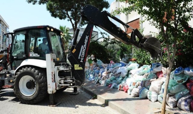 Karşıyaka’da sokaklara moloz atanlara 92 bin TL ceza!