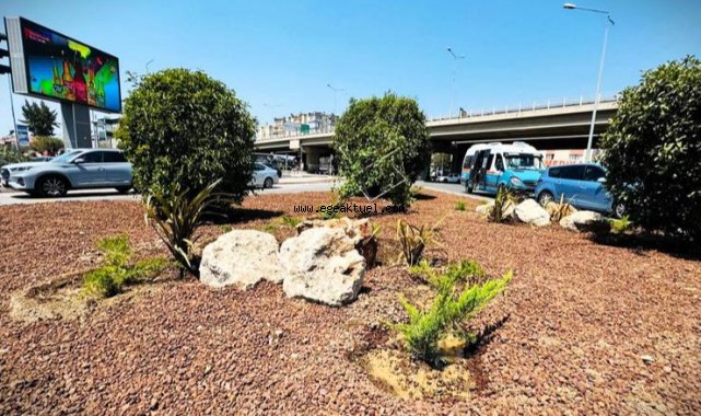 Kavşaklara estetik ve sürdürülebilir dokunuş