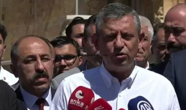  Özel'den Meclis'e 'olağanüstü toplantı' çağrısı!