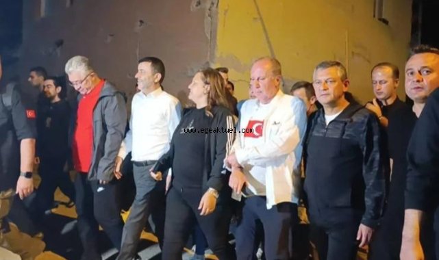 Özgür Özel 'Zafer Yolu' Yürüyüşüne Katıldı