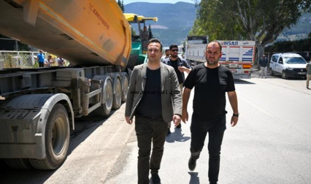 Pınar Caddesi yeni çehresine kavuşuyor