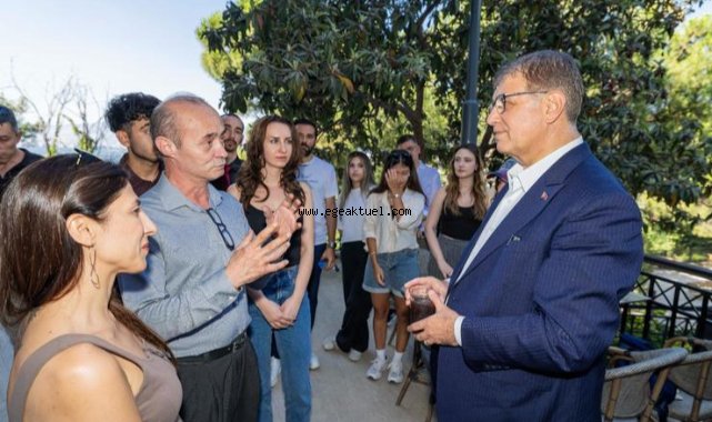 Şato’nun terasları İzmirliler için sosyal yaşam alanına dönüştü