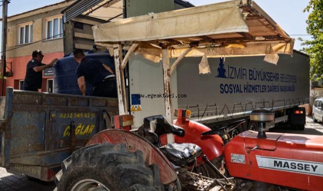 Üreticilere su deposu desteği